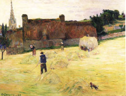 Hay-Making in Brittany